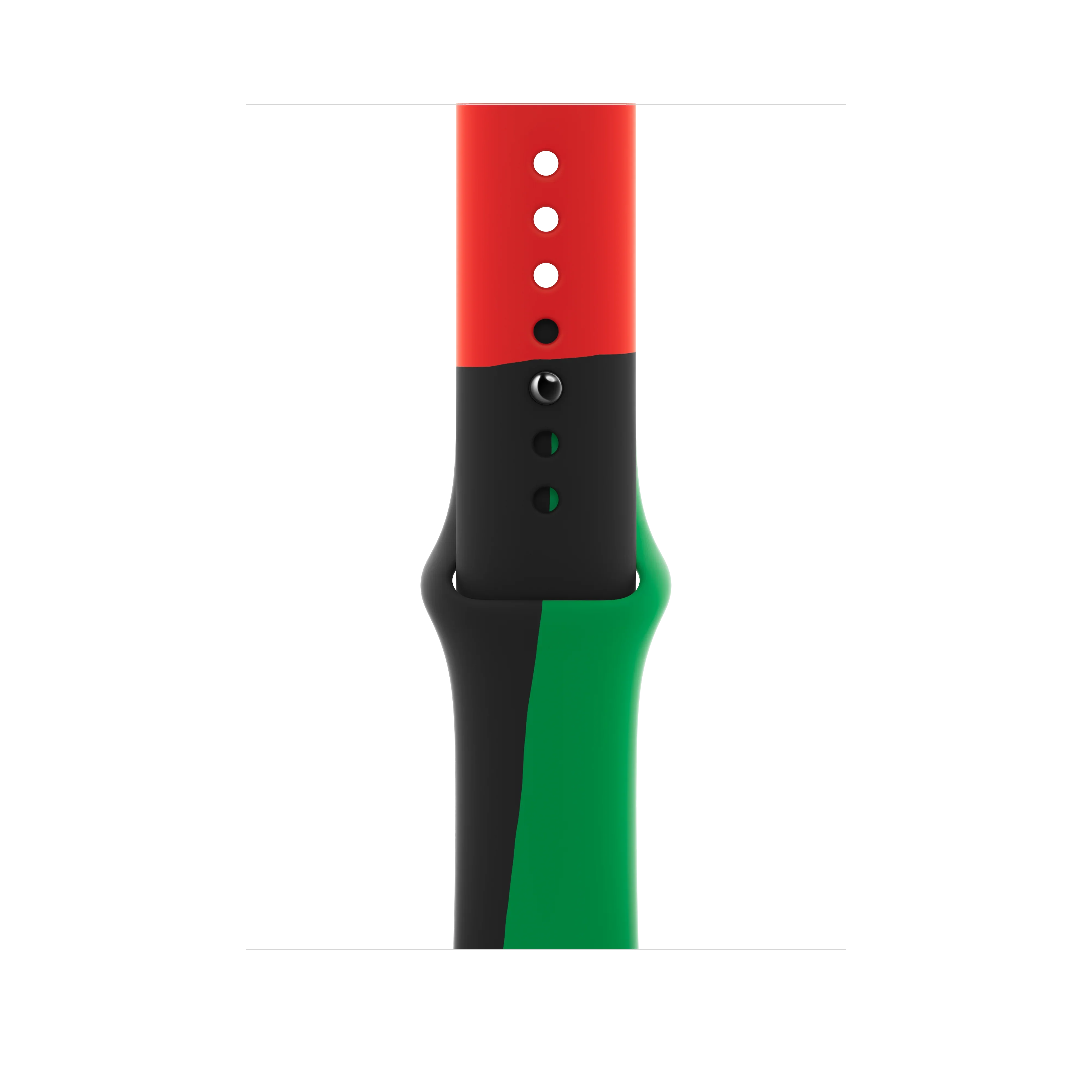 Curea Apple pentru Apple Watch 44mm Black Unity Sport Band - M/L