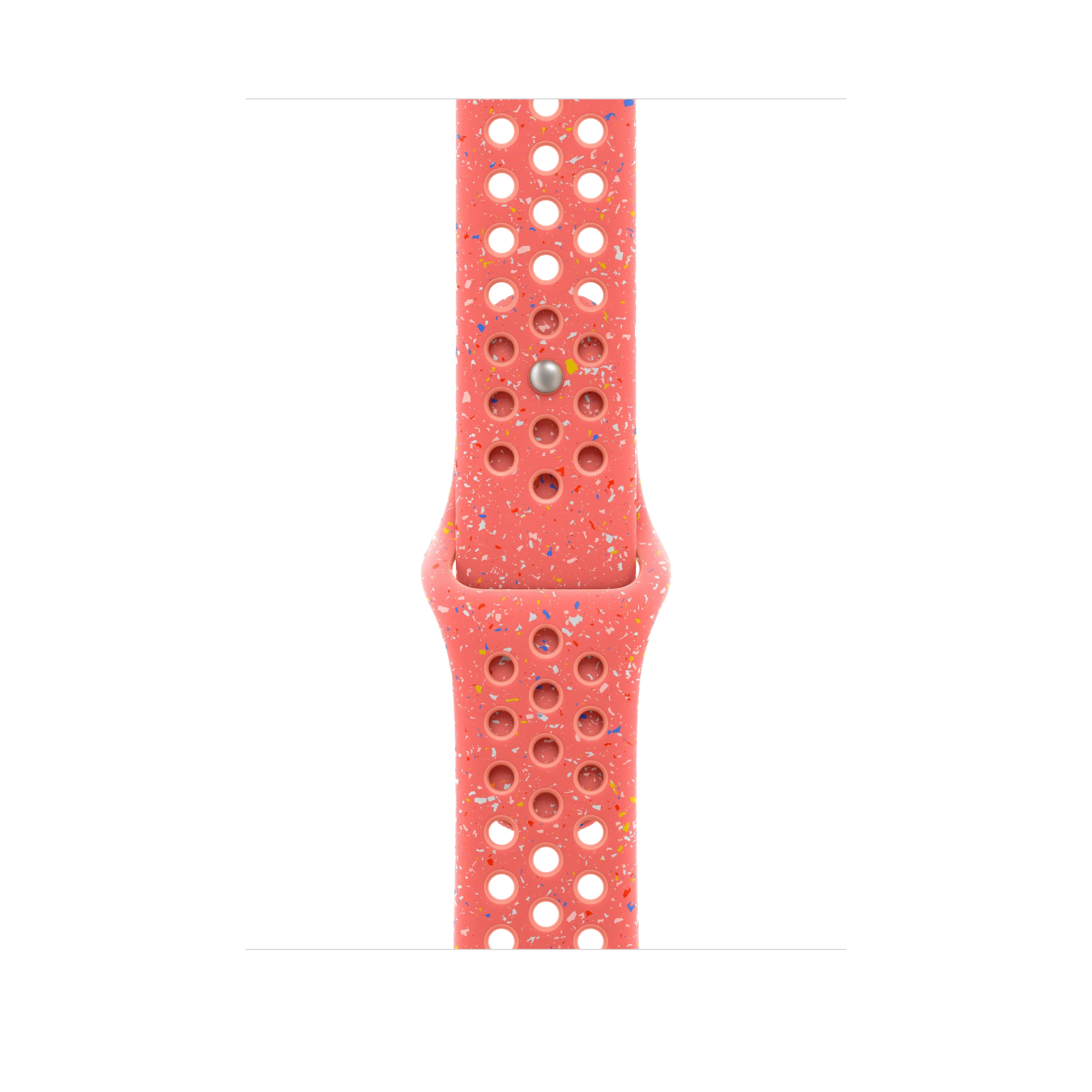 Curea Apple pentru Apple Watch 46mm Nike Sport Band, Magic Ember Nike Sport Band, S/M
