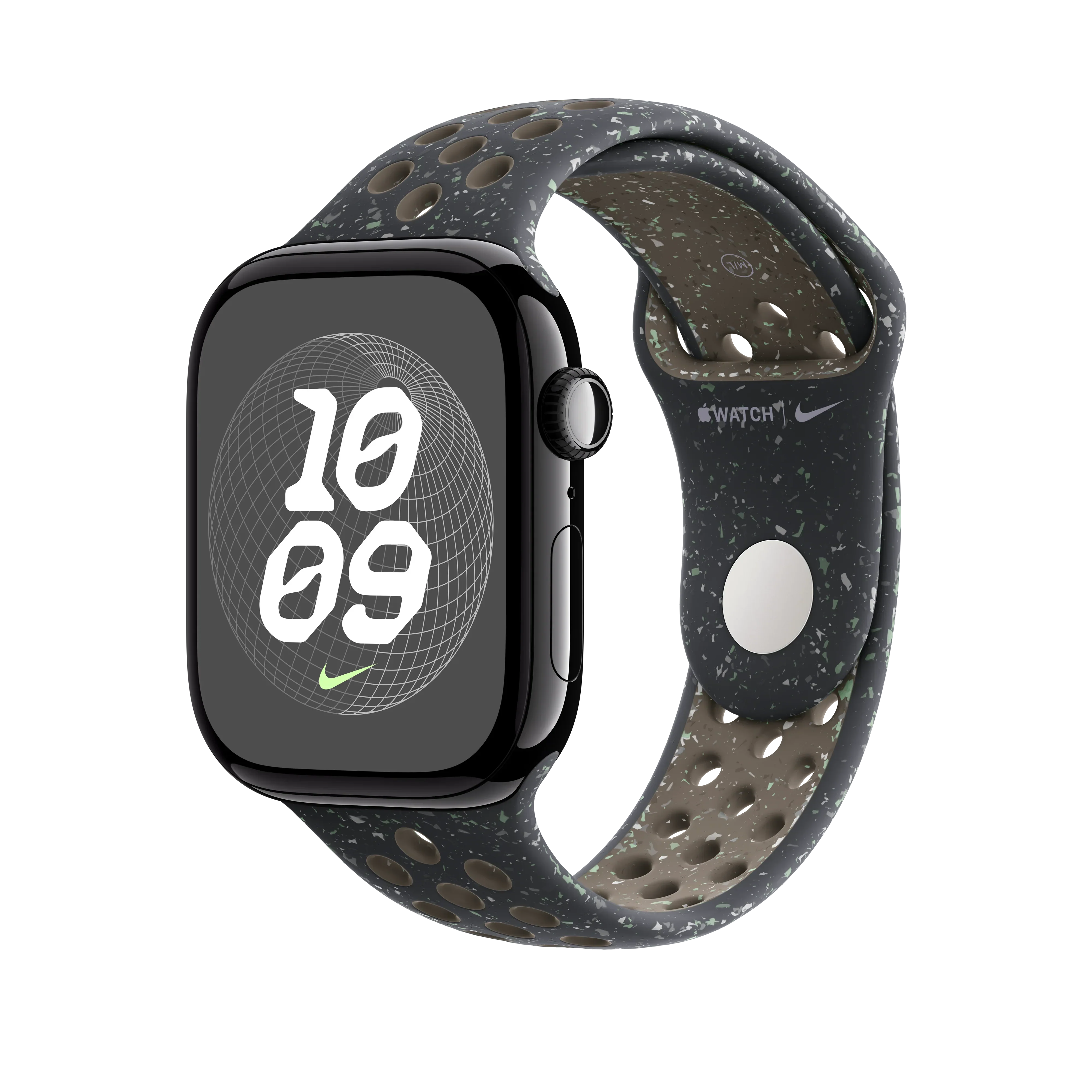 Curea Apple pentru Apple Watch 46mm Nike Sport Band, Midnight Sky Nike Sport Band, S/M - Image 2