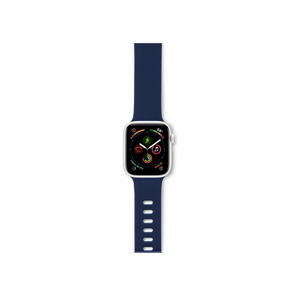 Curea Epico pentru Apple Watch 38/40/41mm Silicon Albastru