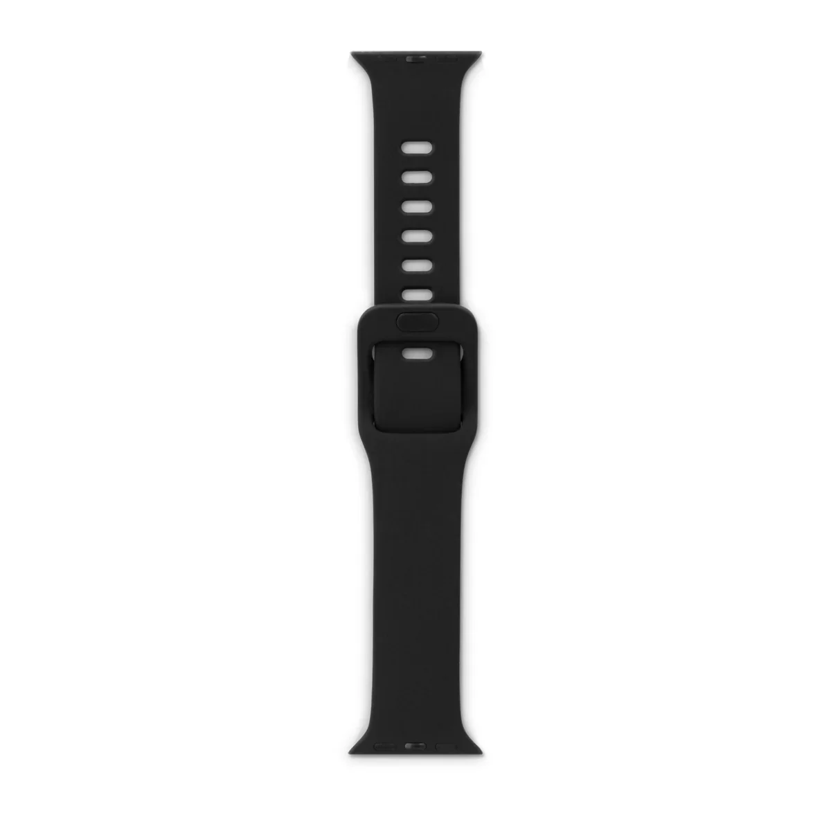 Curea Epico pentru Apple Watch 38/40/41mm Silicon Negru - Image 2