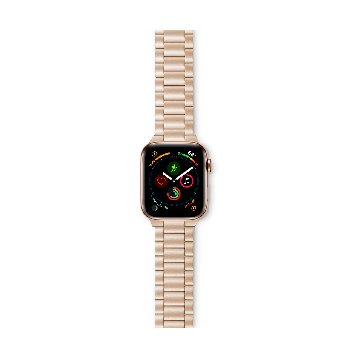 Curea Epico pentru Apple Watch 42/44/45mm Metal Starlight - Image 3