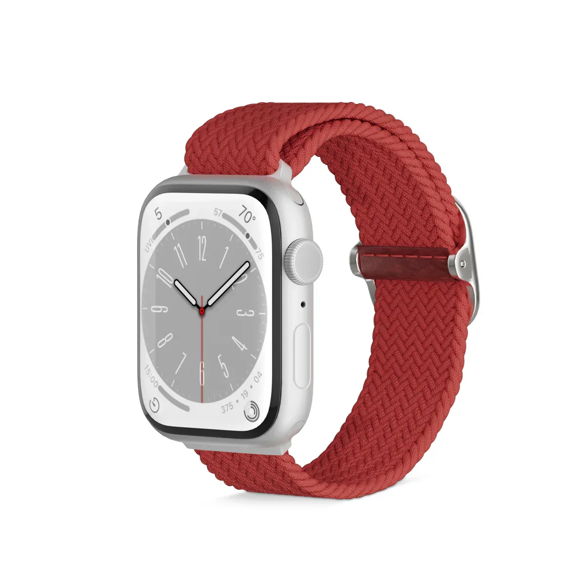 Curea Epico Strap Braided pentru Apple Watch 42/44/45mm, Rosu - Image 3