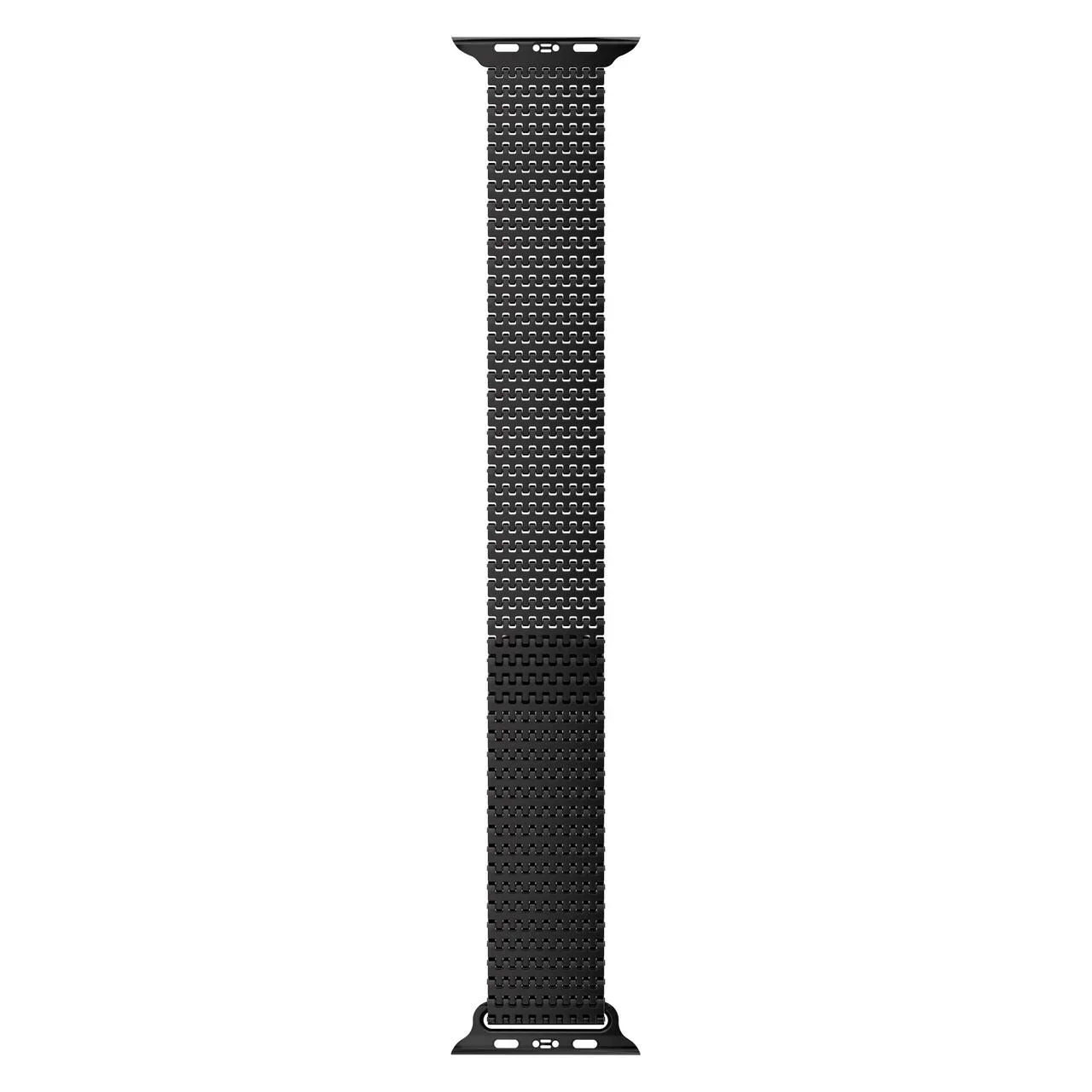 Curea metalica MESH NOA pentru Apple Watch 41/40/38 mm, Negru - Image 2