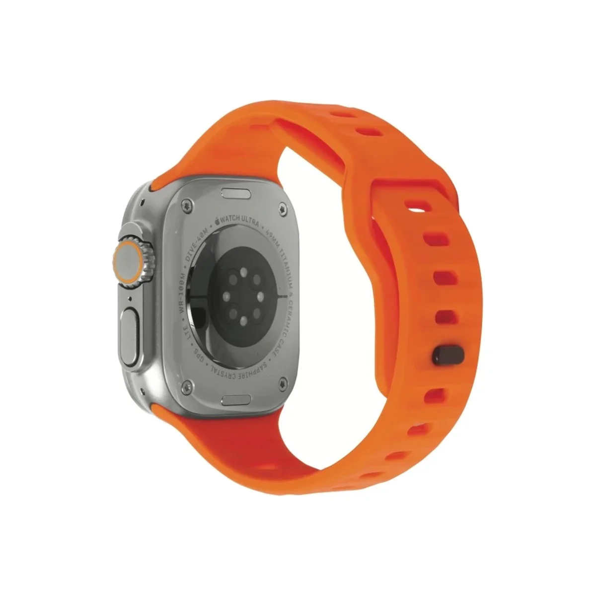 Curea Mobile Origin Strap pentru Apple Watch 49mm, Portocaliu - Image 2