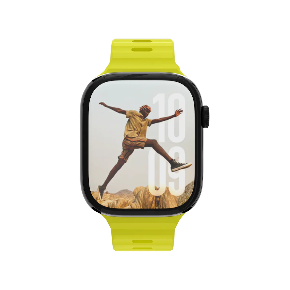 Curea NOA ACTIVE pentru Apple Watch 40/42mm, Silicon, Fluorescent - Image 3