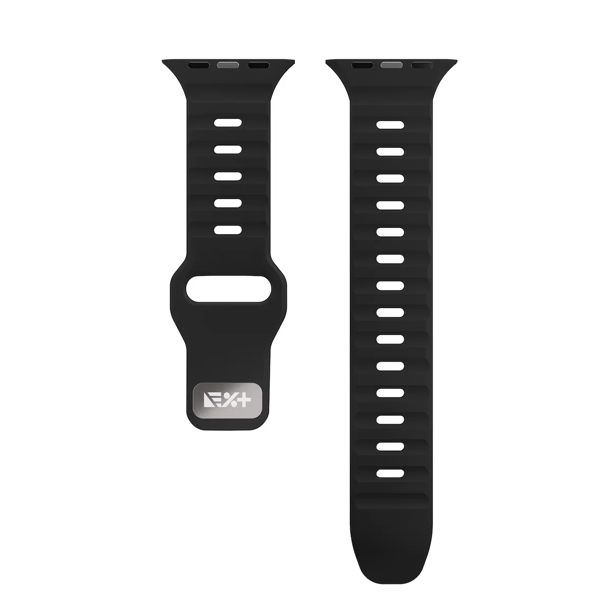 Curea NOA ACTIVE pentru Apple Watch 40/42mm, Silicon, Negru - Image 5