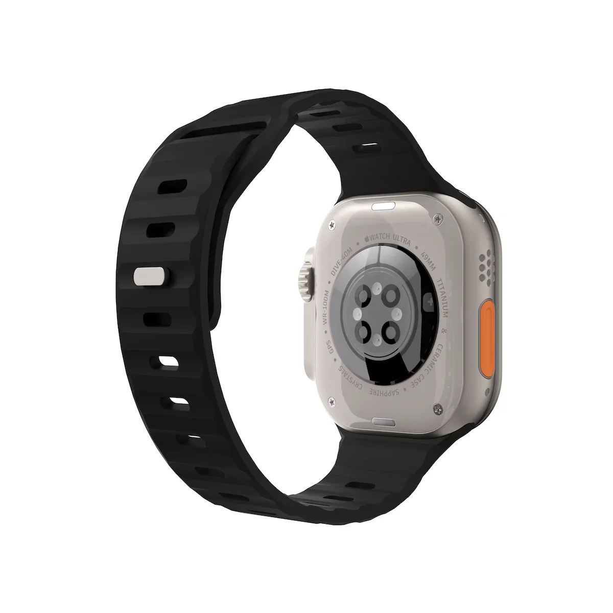 Curea NOA ACTIVE pentru Apple Watch 44/46/49mm, Silicon, Albastru - Image 11