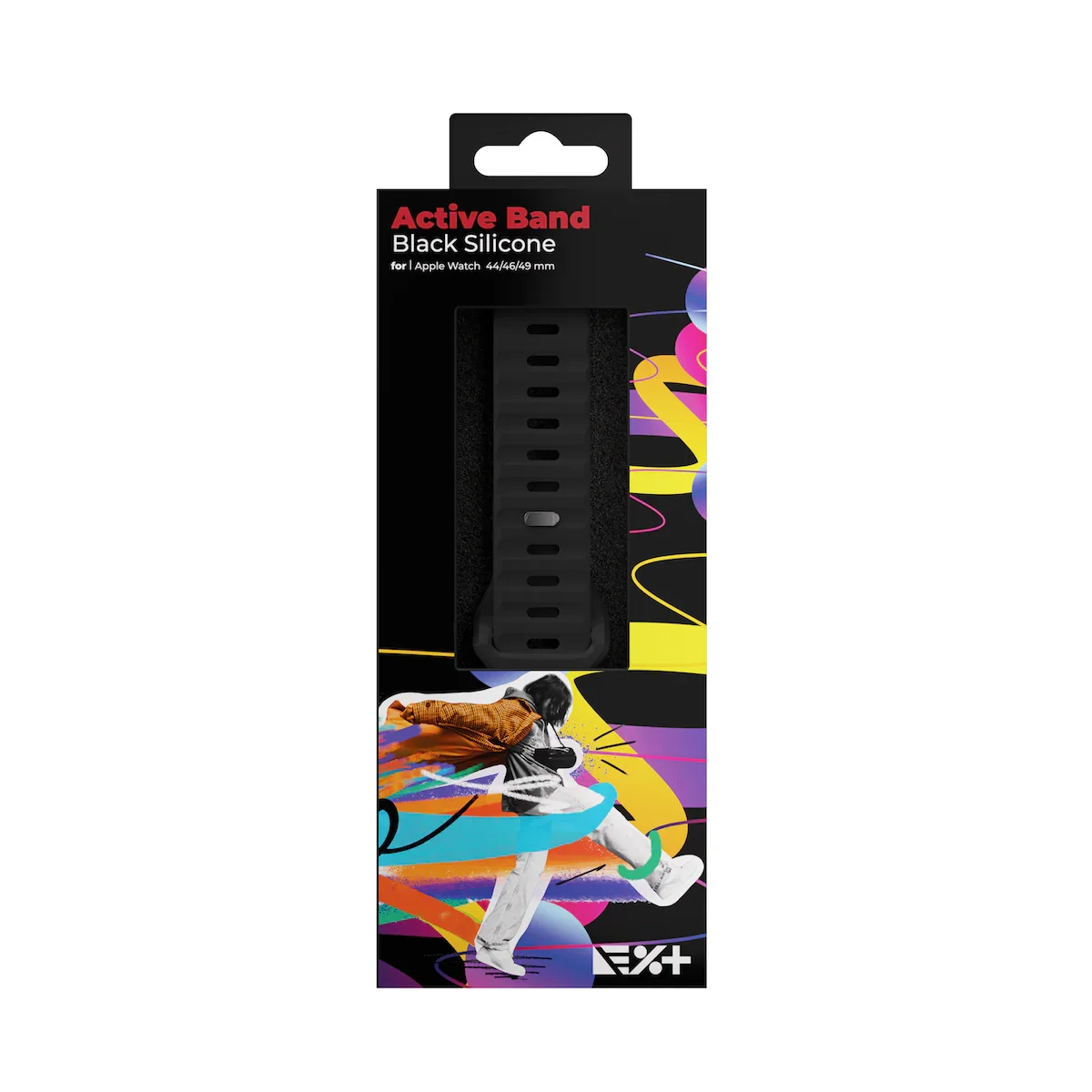 Curea NOA ACTIVE pentru Apple Watch 44/46/49mm, Silicon, Albastru - Image 14