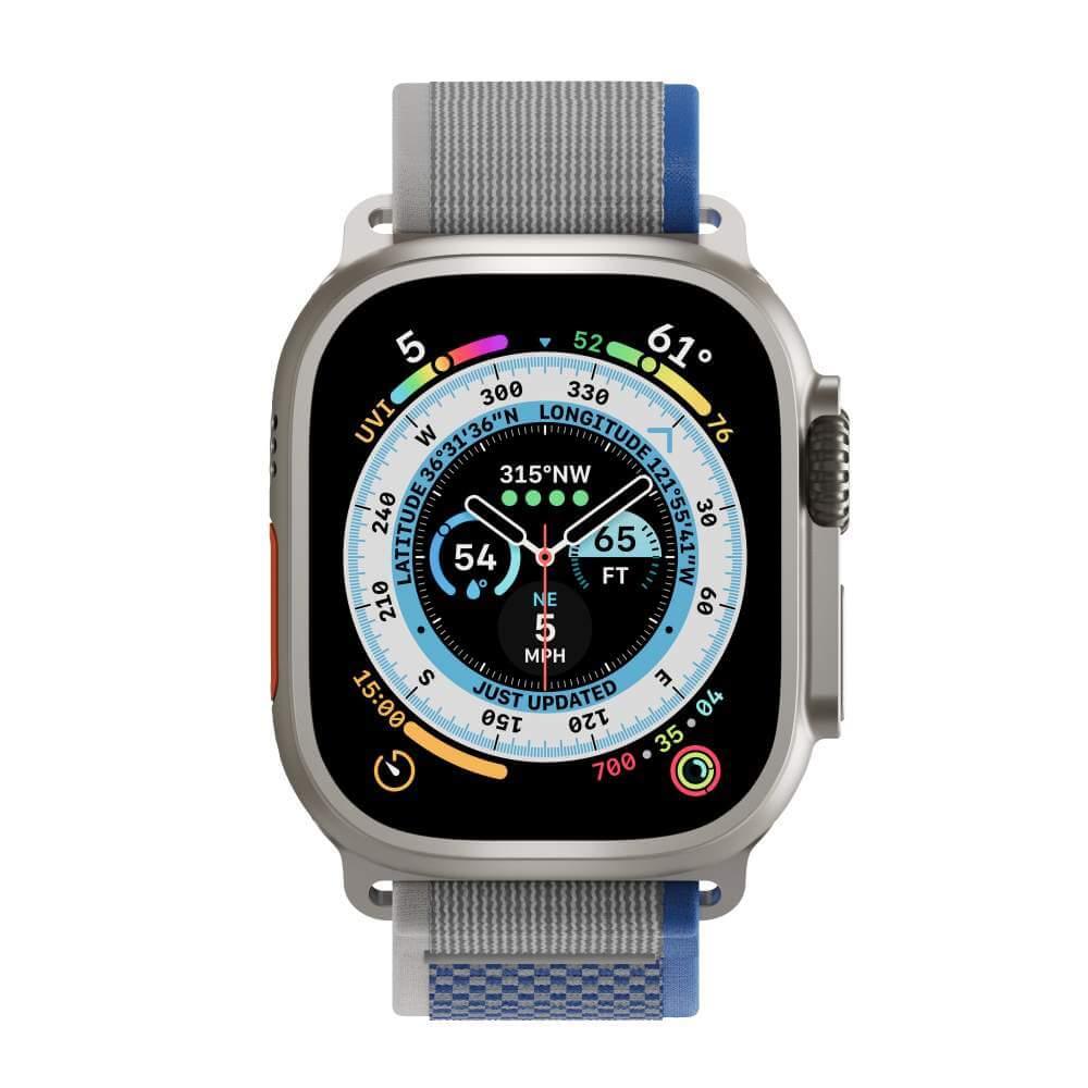 Curea NOA Athletic Loop pentru Apple Watch 45/49mm, Silver - Image 3