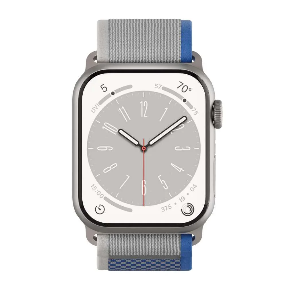 Curea NOA Athletic Loop pentru Apple Watch 45/49mm, Silver - Image 5