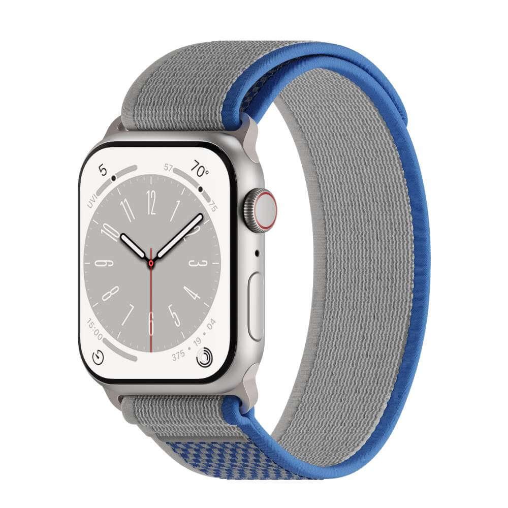 Curea NOA Athletic Loop pentru Apple Watch 45/49mm, Silver - Image 6