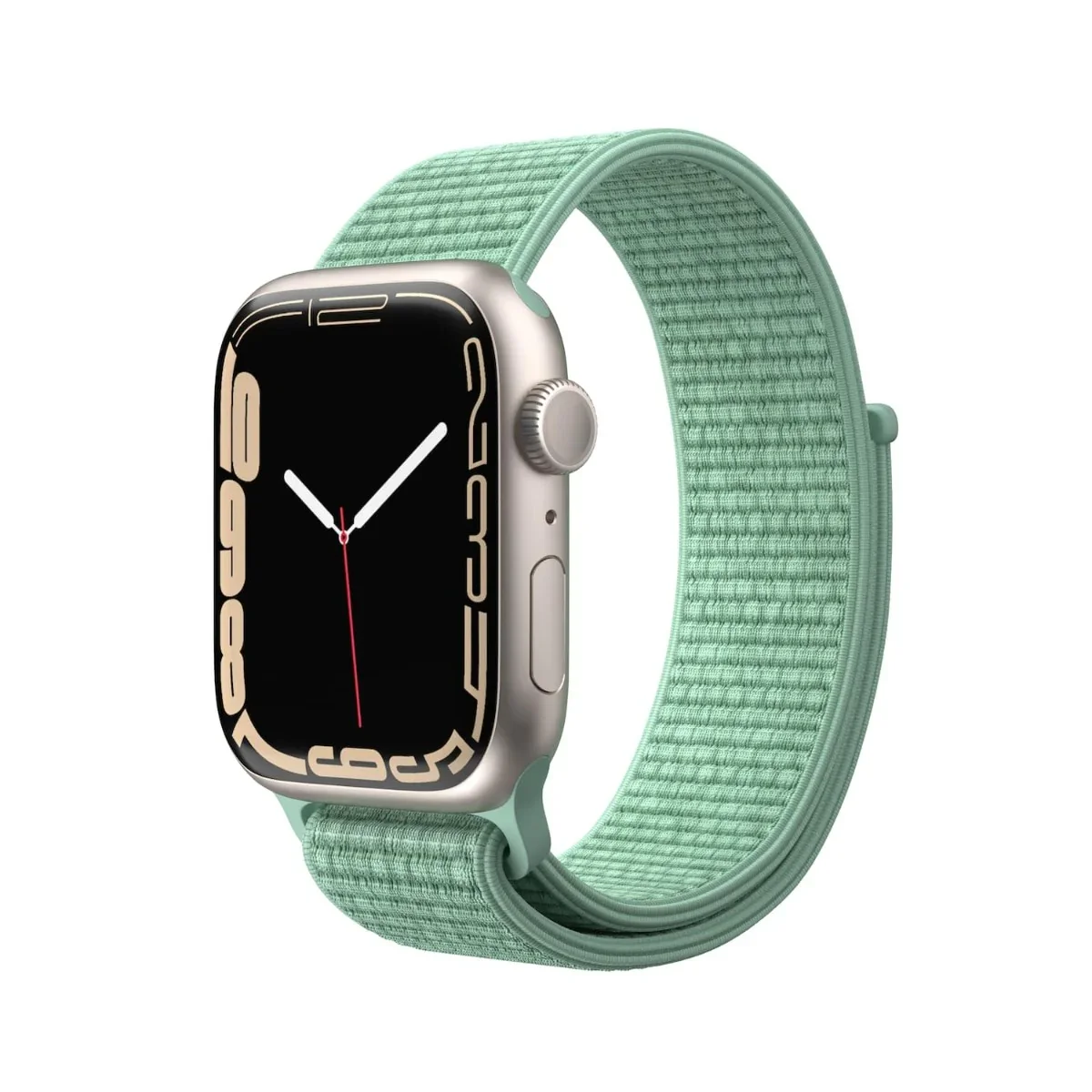 Curea NOA pentru Apple Watch 38/40mm Sport Loop, Marine Green
