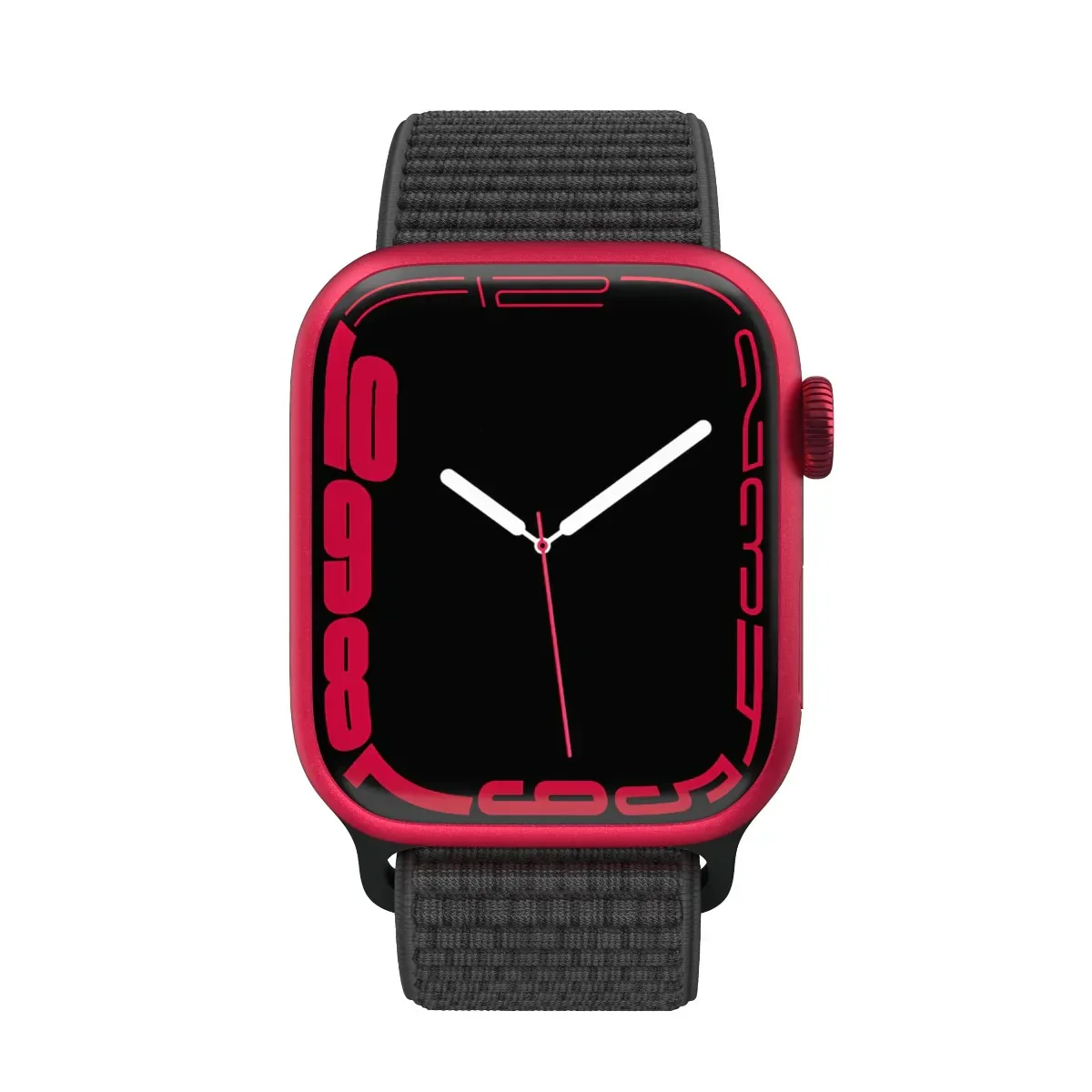 Curea NOA pentru Apple Watch 42/44mm Sport Loop, Negru - Image 3