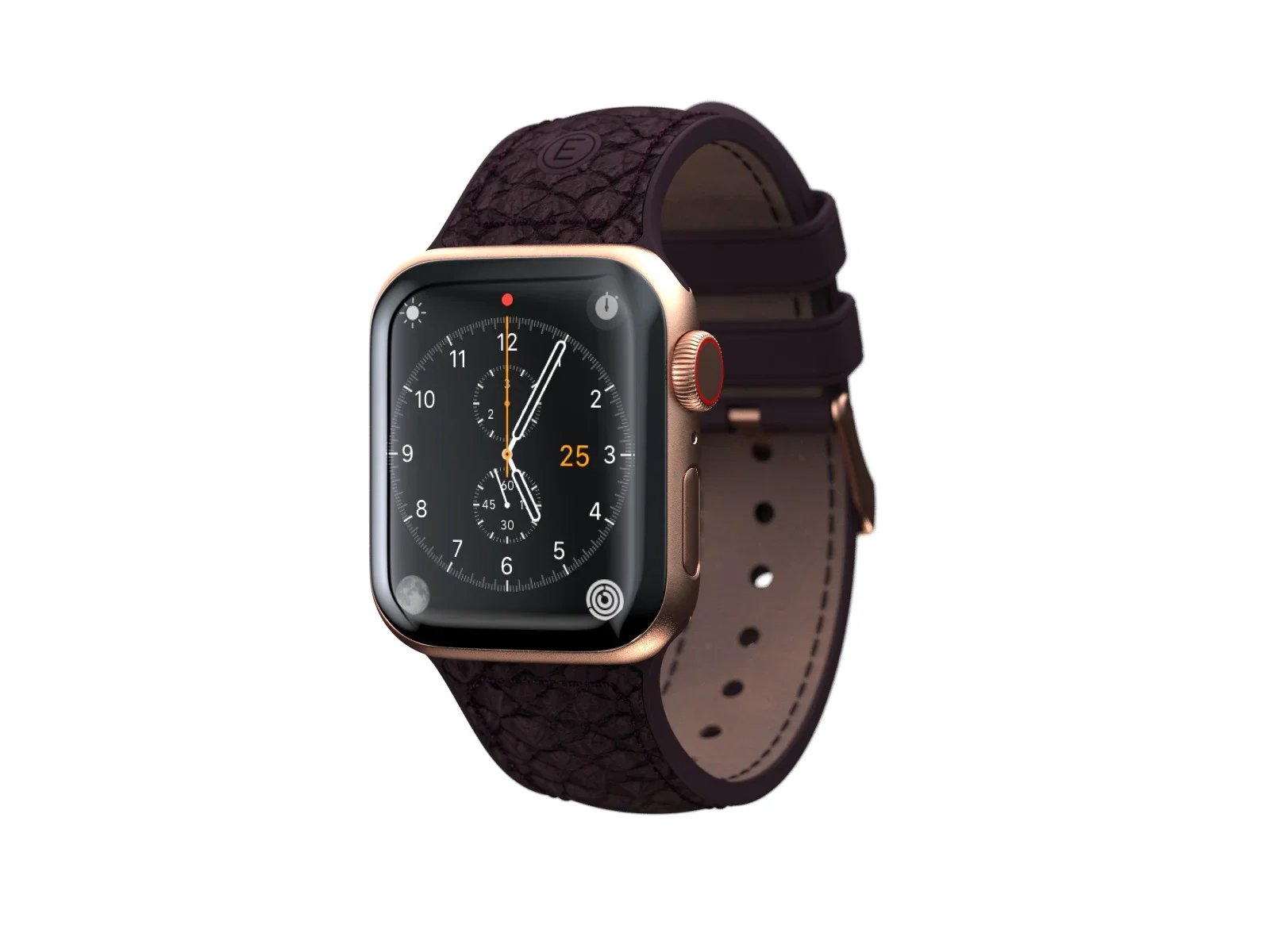 Curea Njord Eldur pentru Apple Watch 44mm, Purple