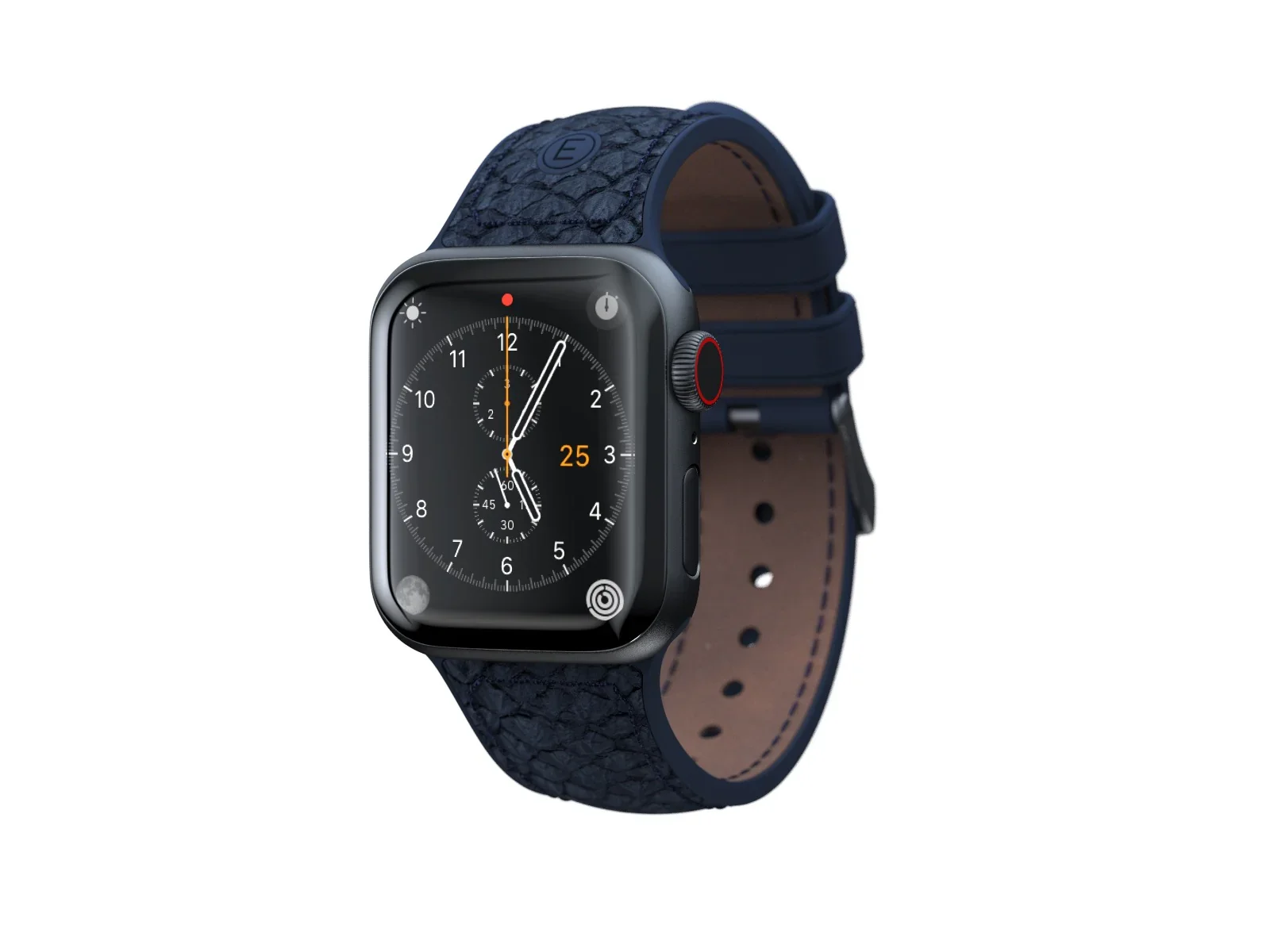 Curea Njord Vatn pentru Apple Watch 44mm, Blue