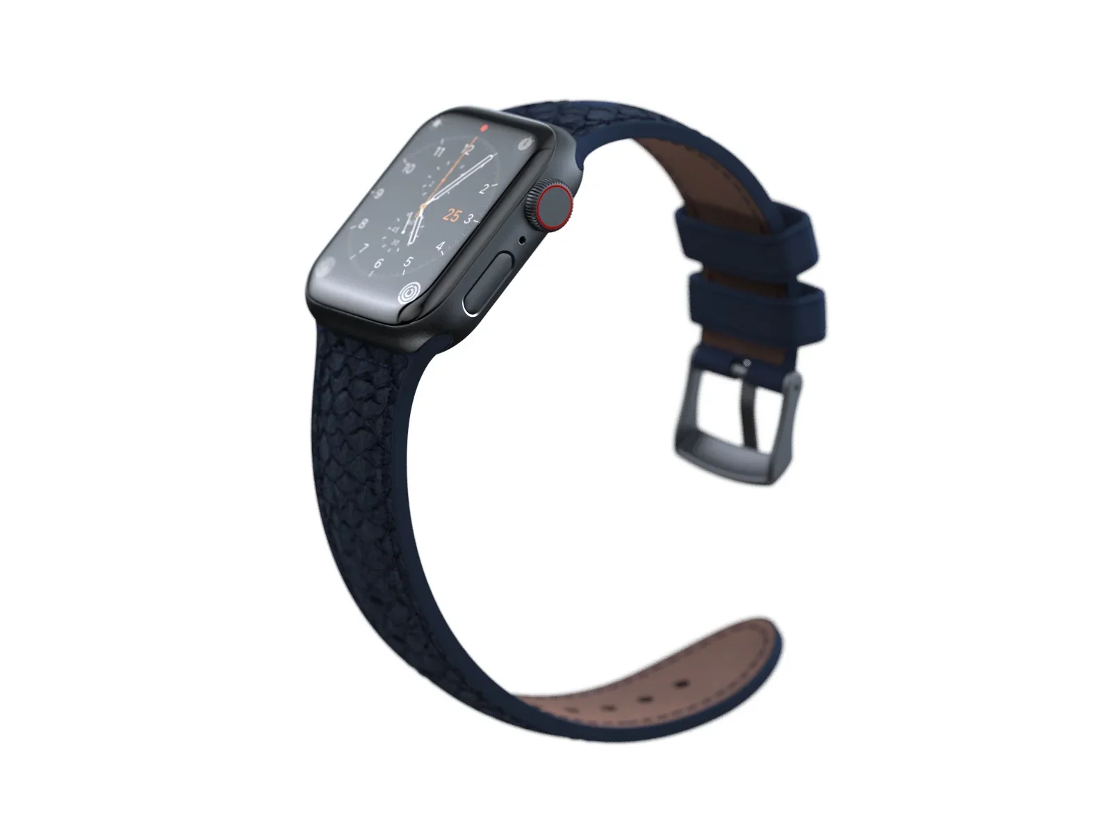 Curea Njord Vatn pentru Apple Watch 44mm, Blue - Image 3