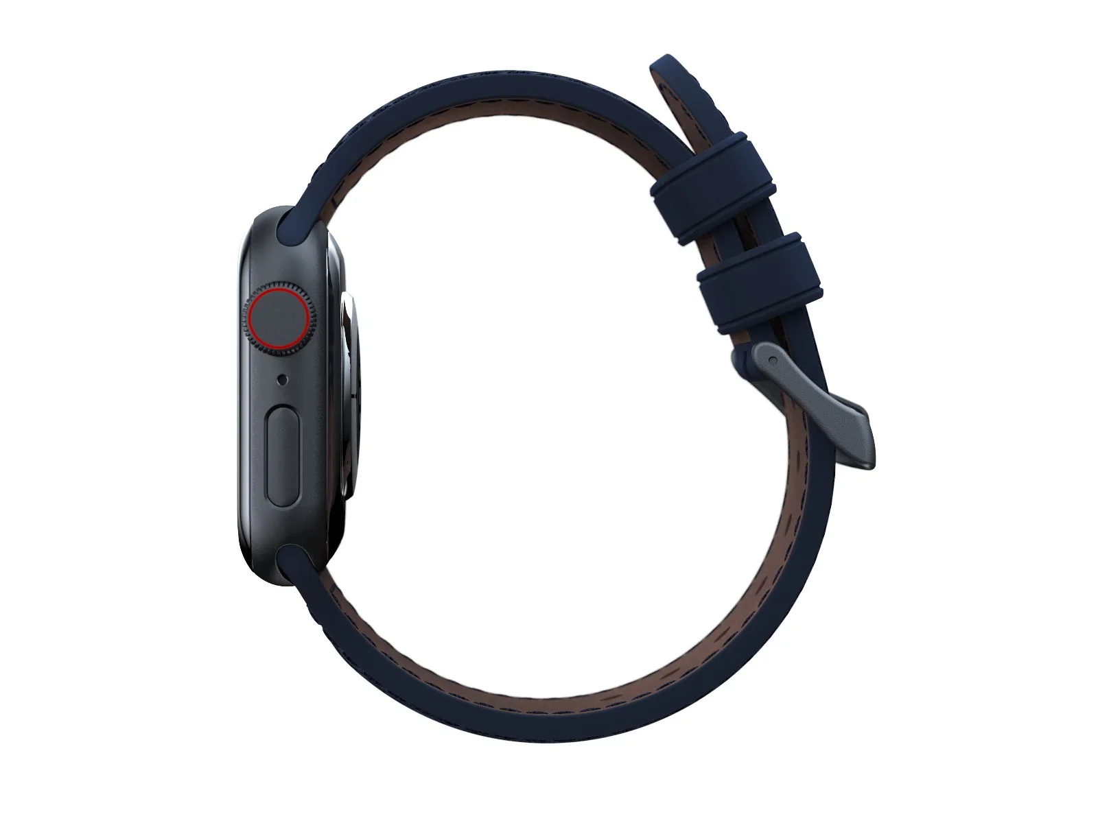 Curea Njord Vatn pentru Apple Watch 44mm, Blue - Image 5