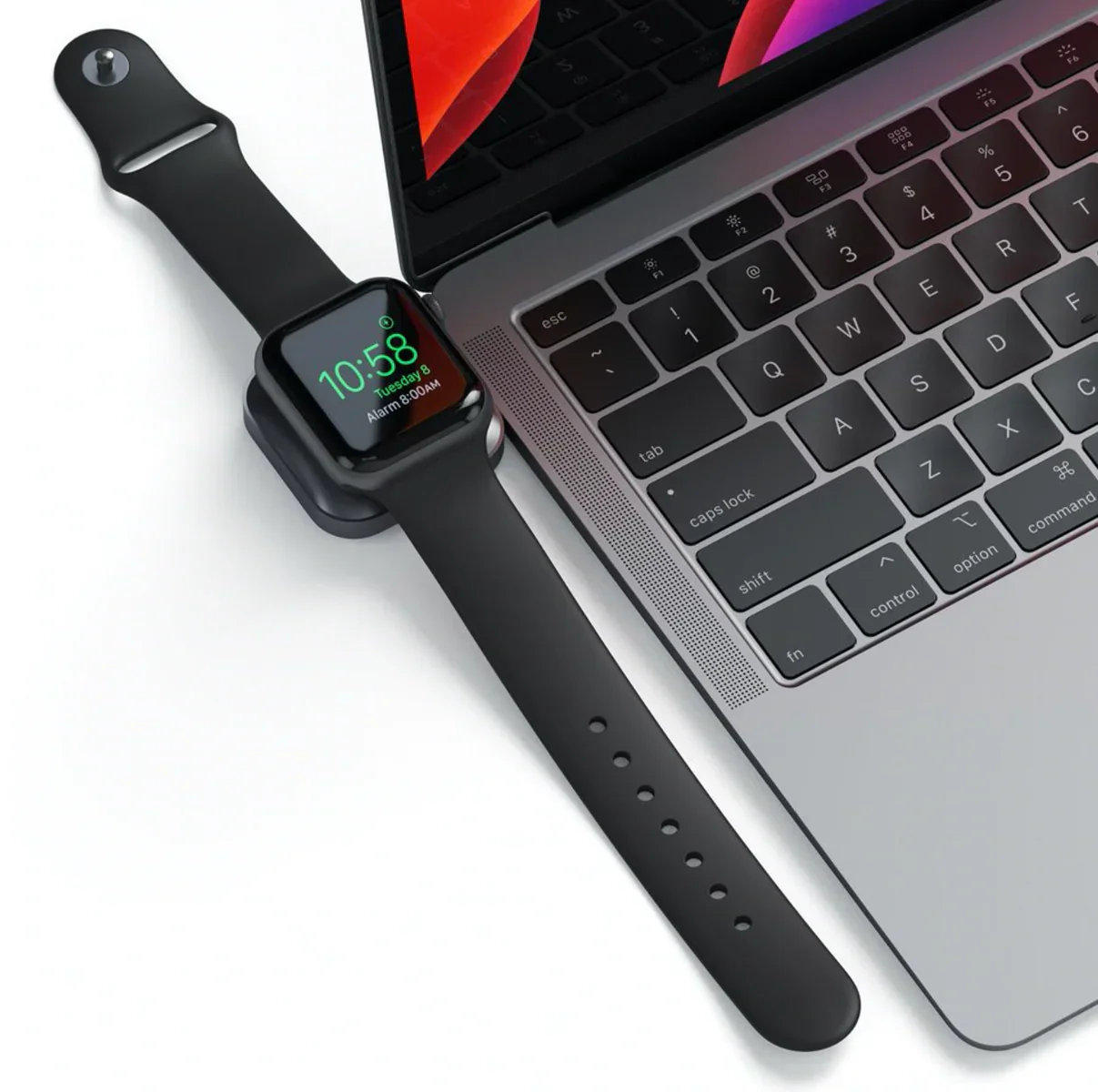 Dock de incarcare Satechi USB-C Magnetic pentru Apple Watch - Image 4