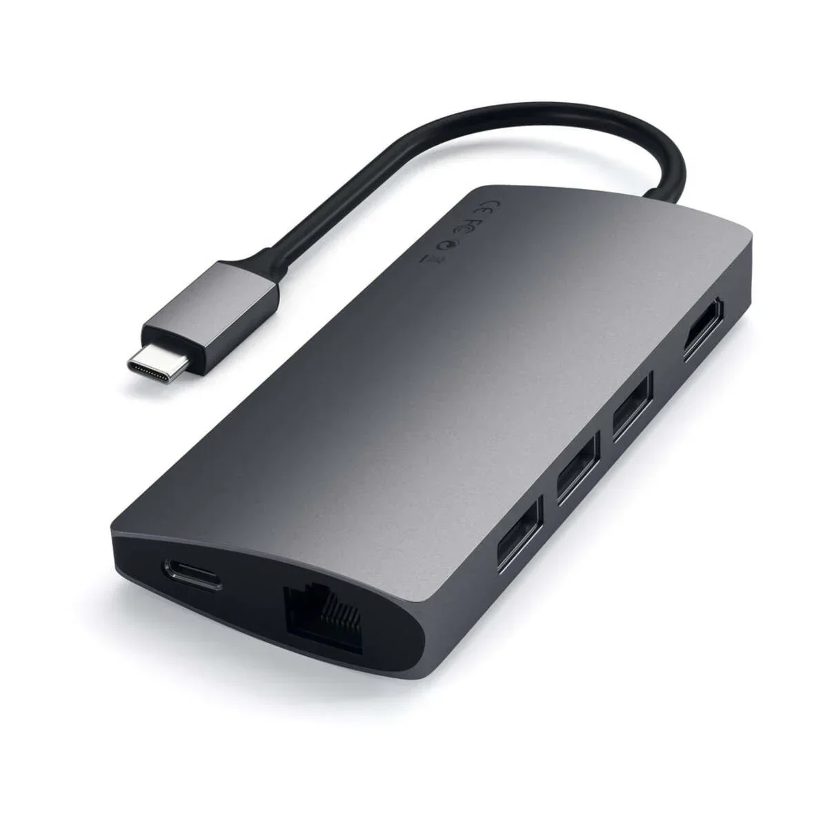 Docking station Satechi Aluminum TYPE-C Multi-Port, Space Grey - Image 12