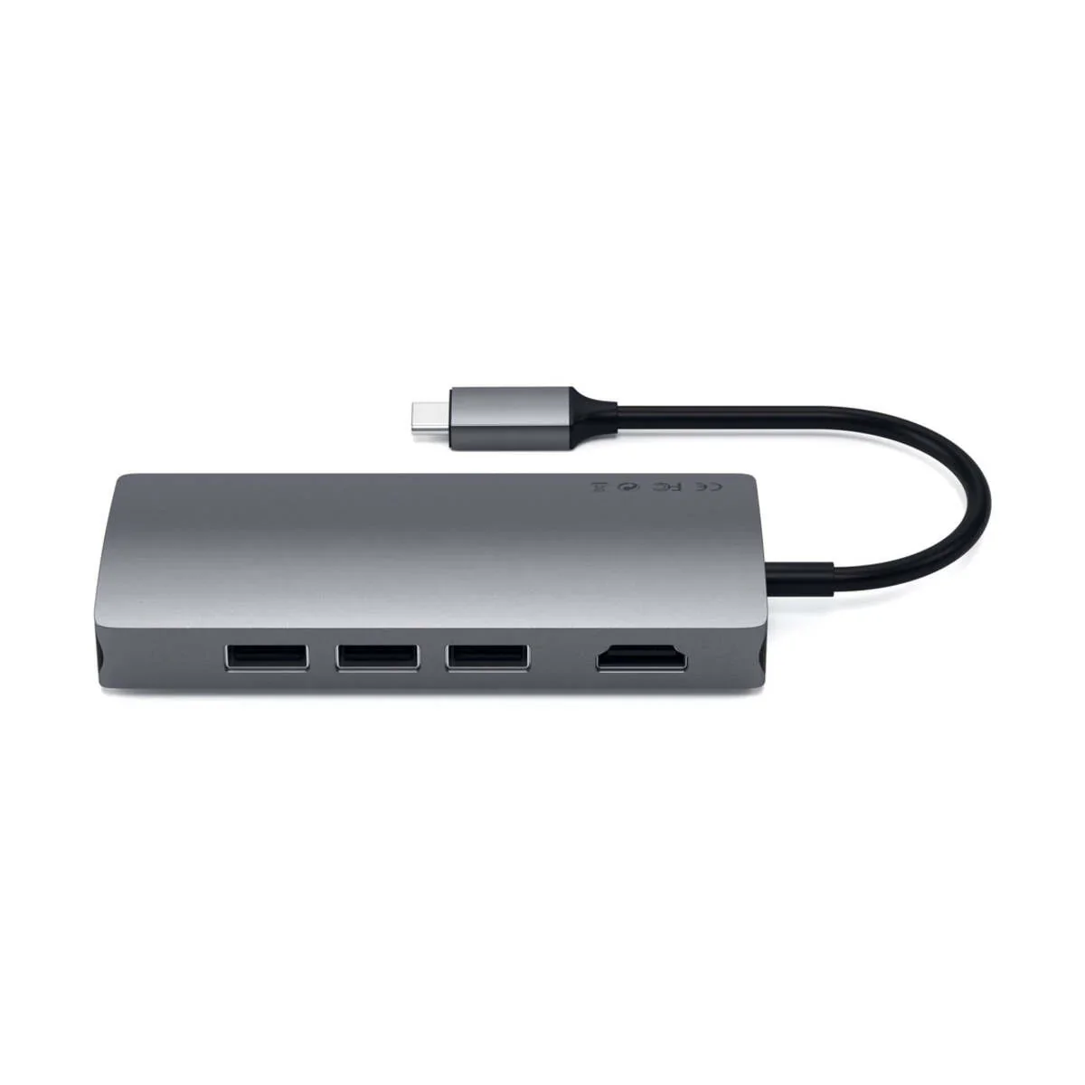 Docking station Satechi Aluminum TYPE-C Multi-Port, Space Grey - Image 13