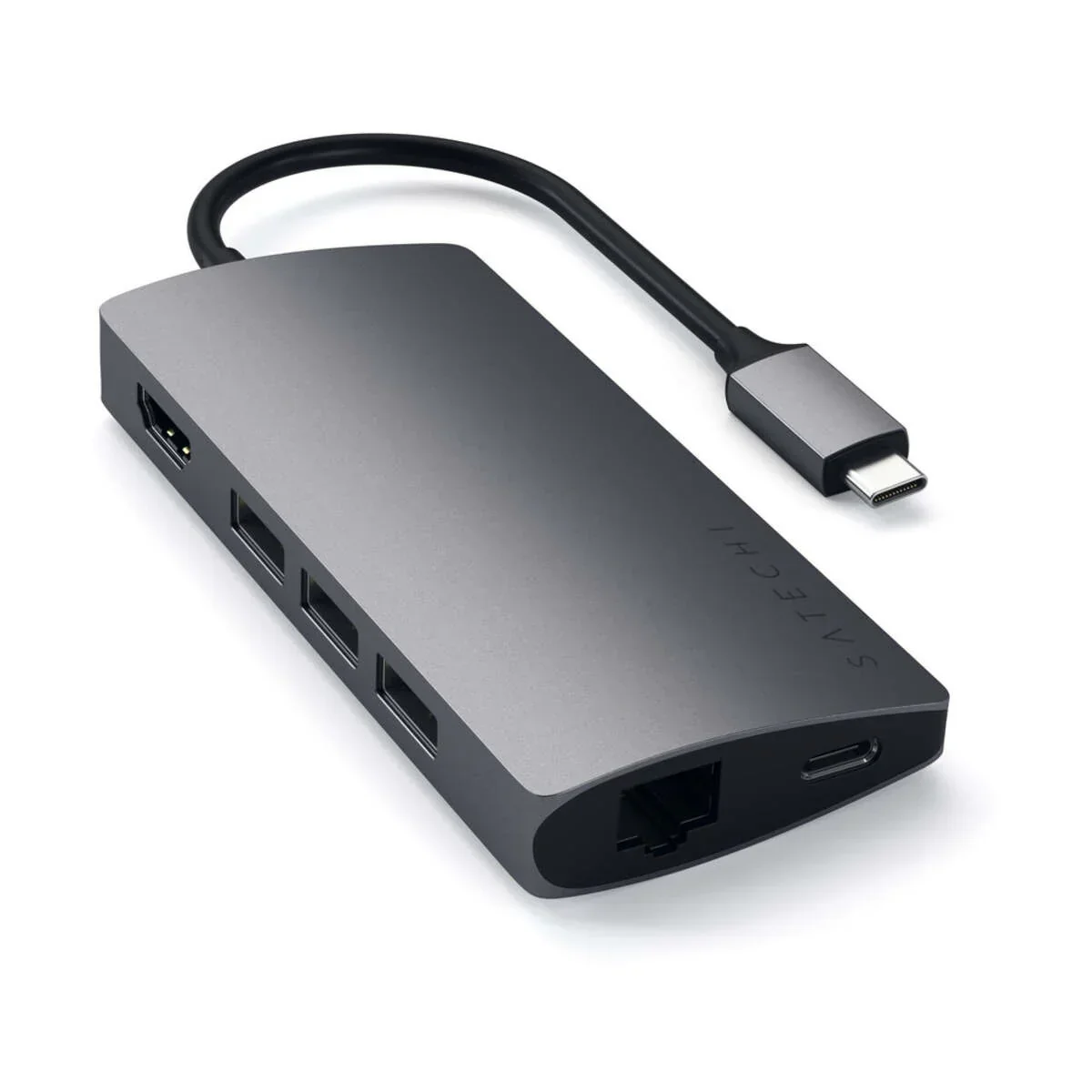 Docking station Satechi Aluminum TYPE-C Multi-Port, Space Grey - Image 14