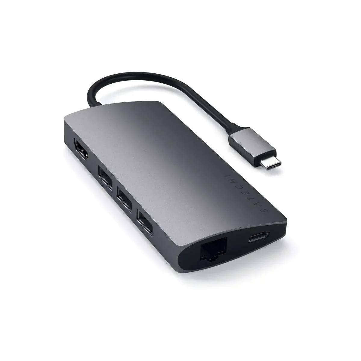 Docking station Satechi Aluminum TYPE-C Multi-Port, Space Grey - Image 15