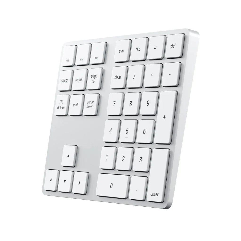 Extensie tastatura Satechi Aluminum Bluetooth Keypad - Silver - Image 10