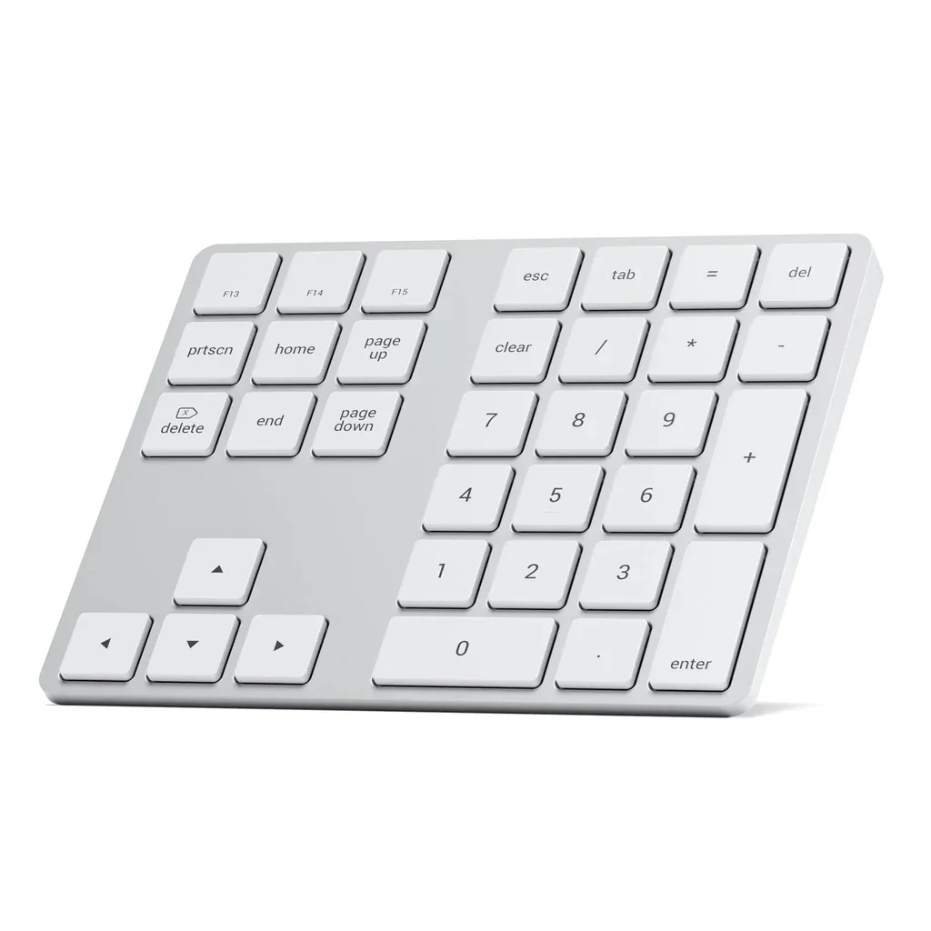 Extensie tastatura Satechi Aluminum Bluetooth Keypad - Silver - Image 11