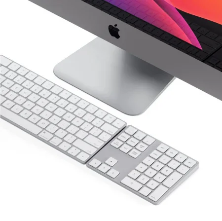 Extensie tastatura Satechi Aluminum Bluetooth Keypad - Silver - Image 3