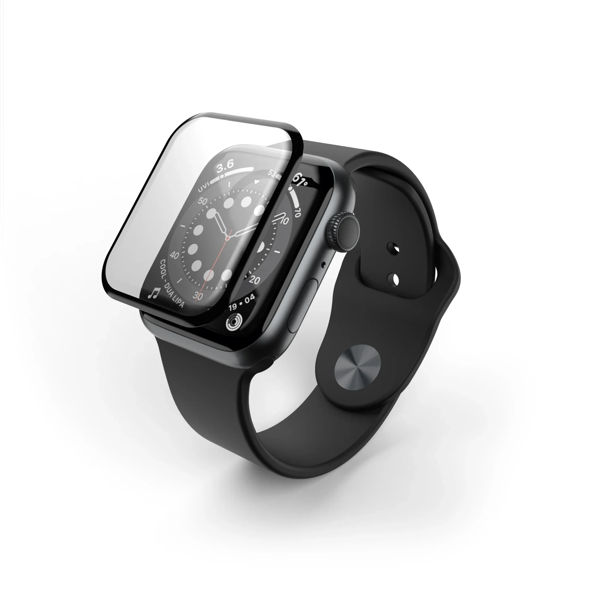 Folie de protectie 3D NOA pentru Apple Watch 44mm, Mat