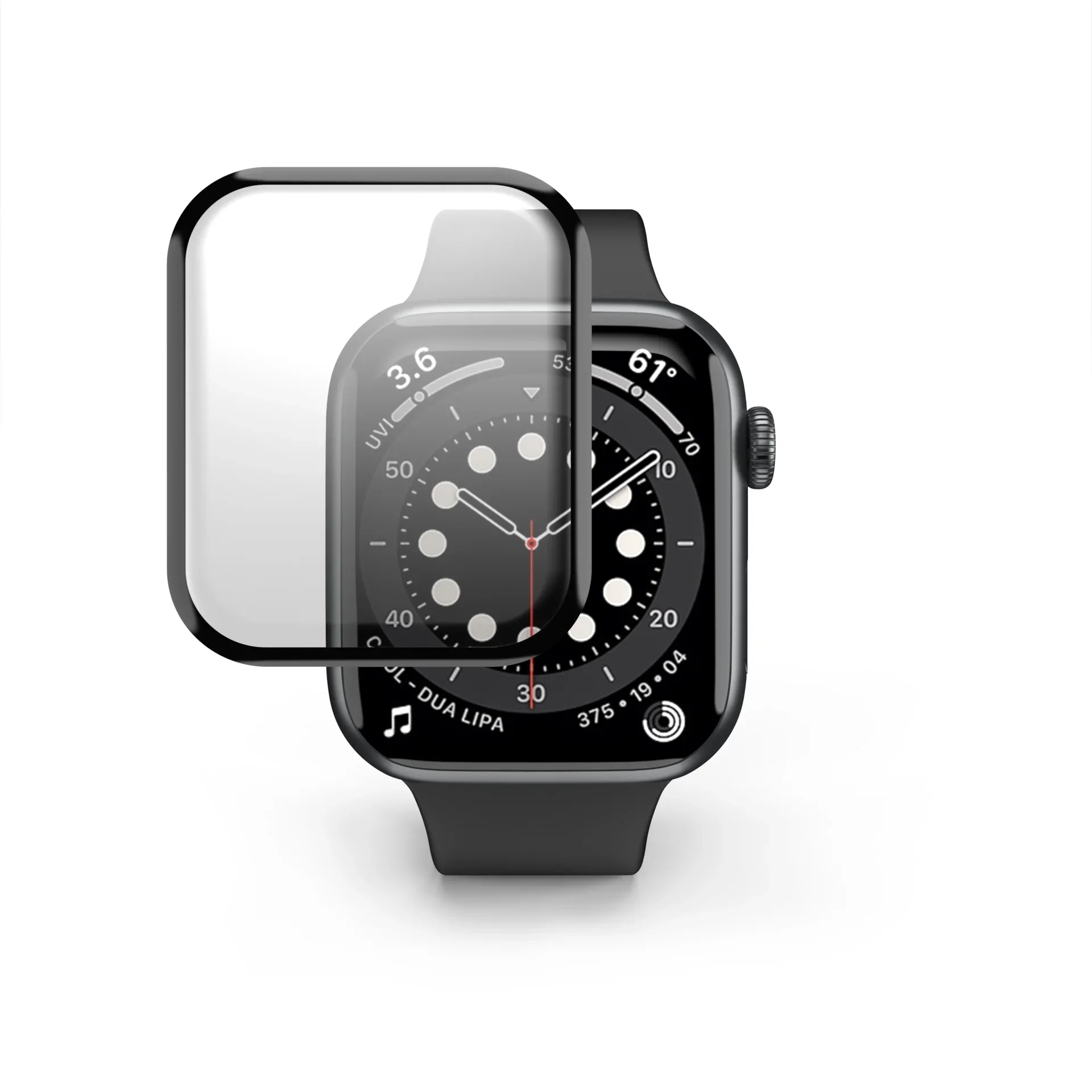 Folie de protectie 3D NOA pentru Apple Watch 44mm, Mat - Image 2