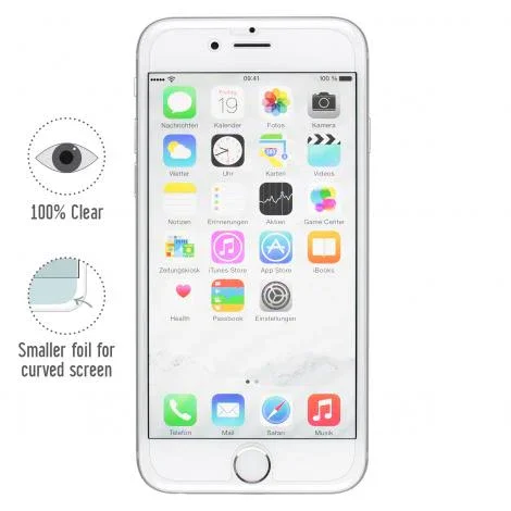 Folie de protectie Artwizz ScratchStopper pentru iPhone 6 Plus / iPhone 6s Plus, Transparent - Image 2