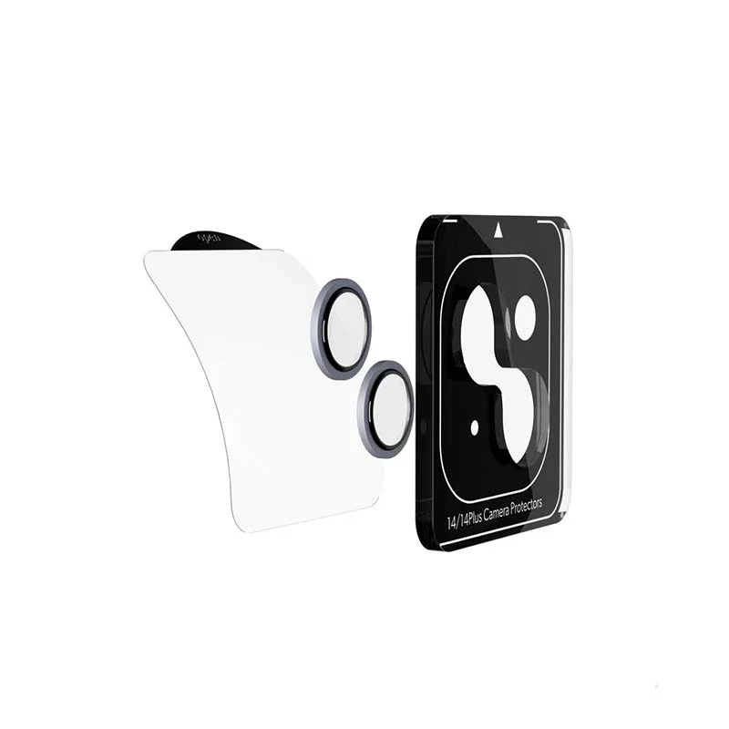 Folie de protectie camera foto pentru iPhone 14 si iPhone 14 Plus, Starlight - Image 2