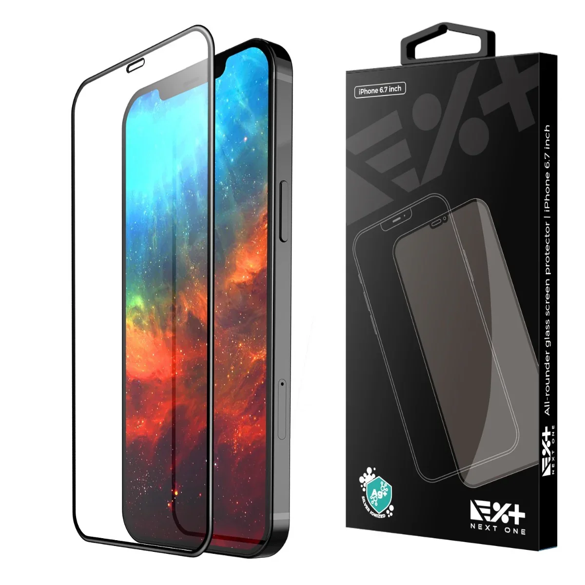 Folie de protectie din sticla 3D NOA pentru iPhone 12 / iPhone 12 Pro