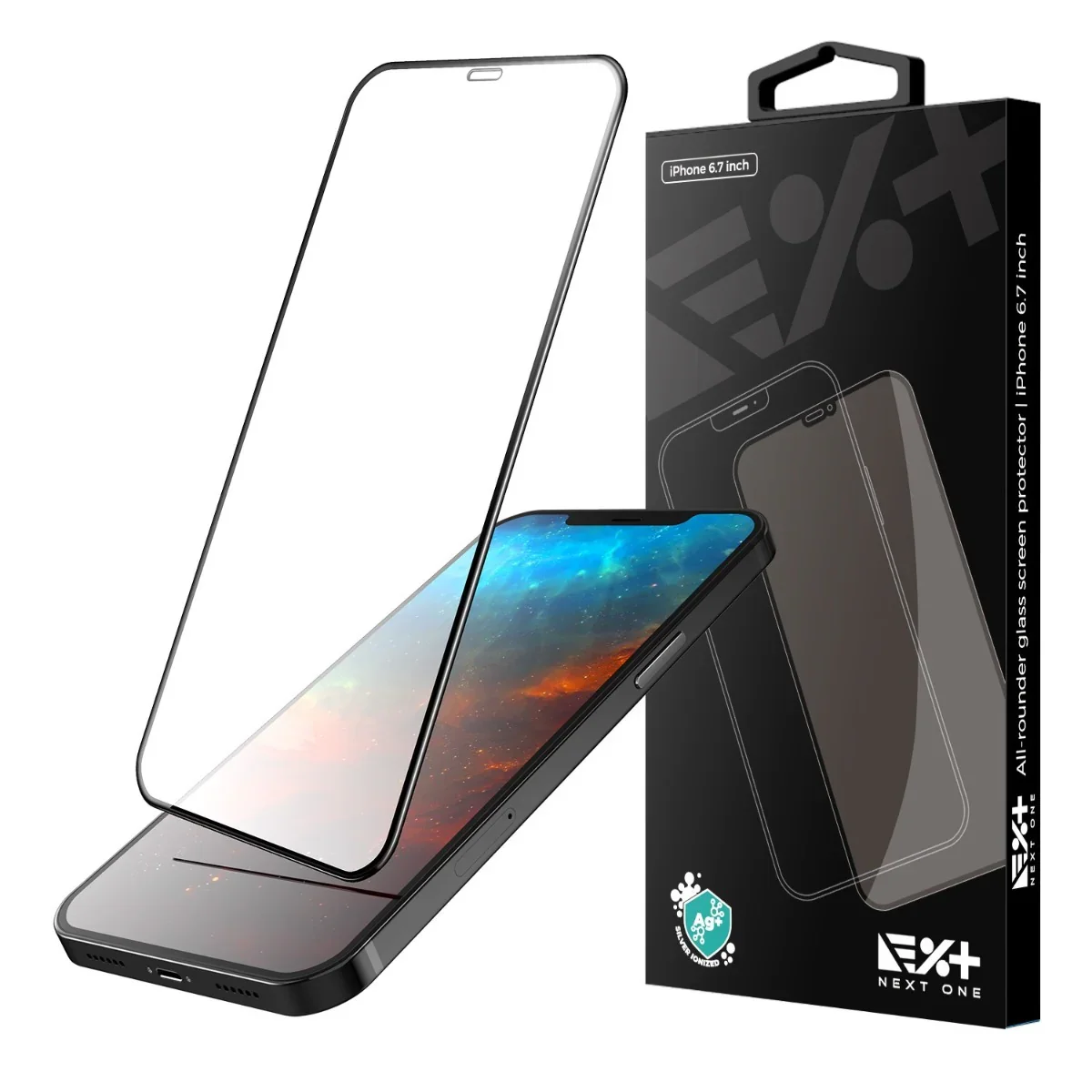 Folie de protectie din sticla 3D NOA pentru iPhone 12 / iPhone 12 Pro - Image 2