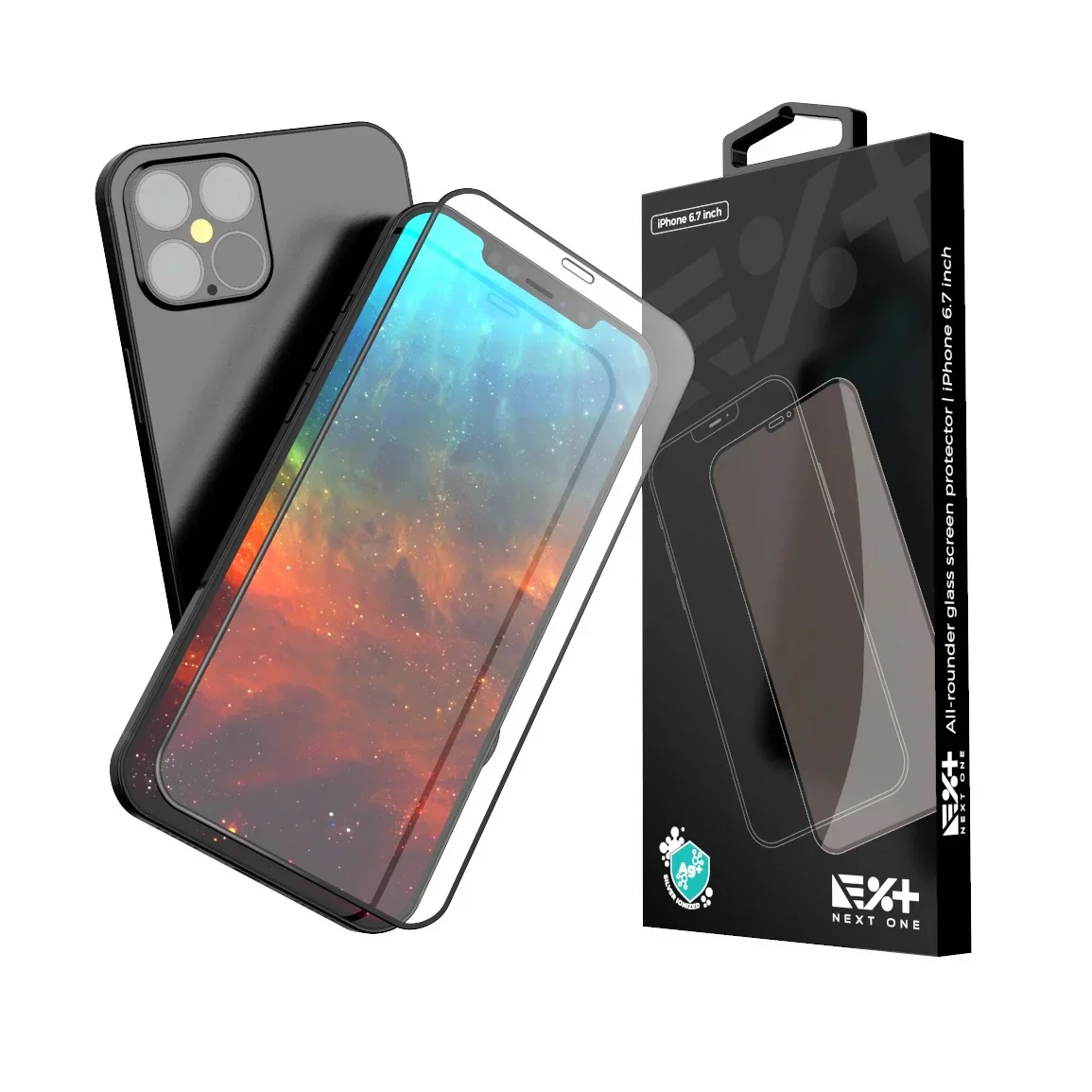 Folie de protectie din sticla 3D NOA pentru iPhone 12 / iPhone 12 Pro - Image 5