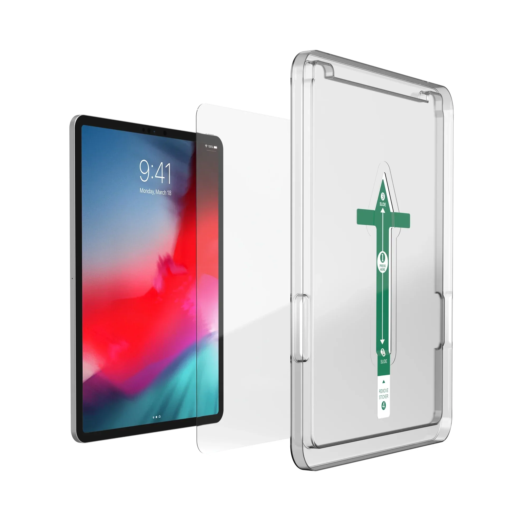 Folie de protectie din sticla NOA pentru iPad 11" - Image 3