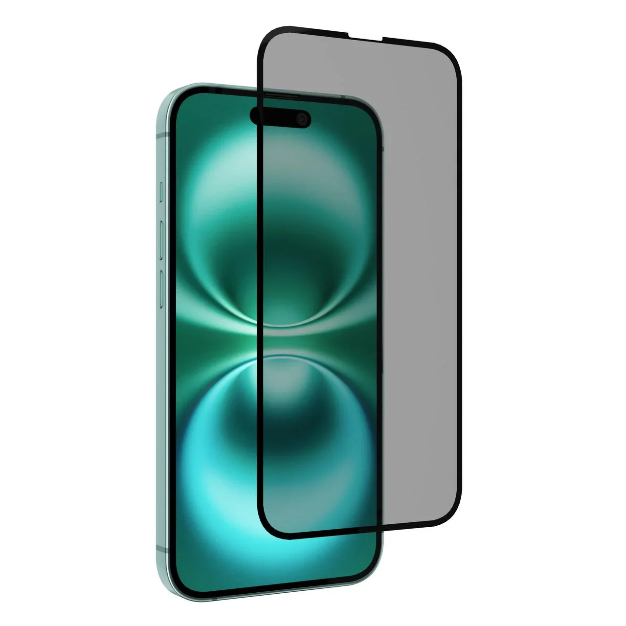 Folie de protectie din sticla privacy NOA pentru iPhone 16 Plus - Image 2