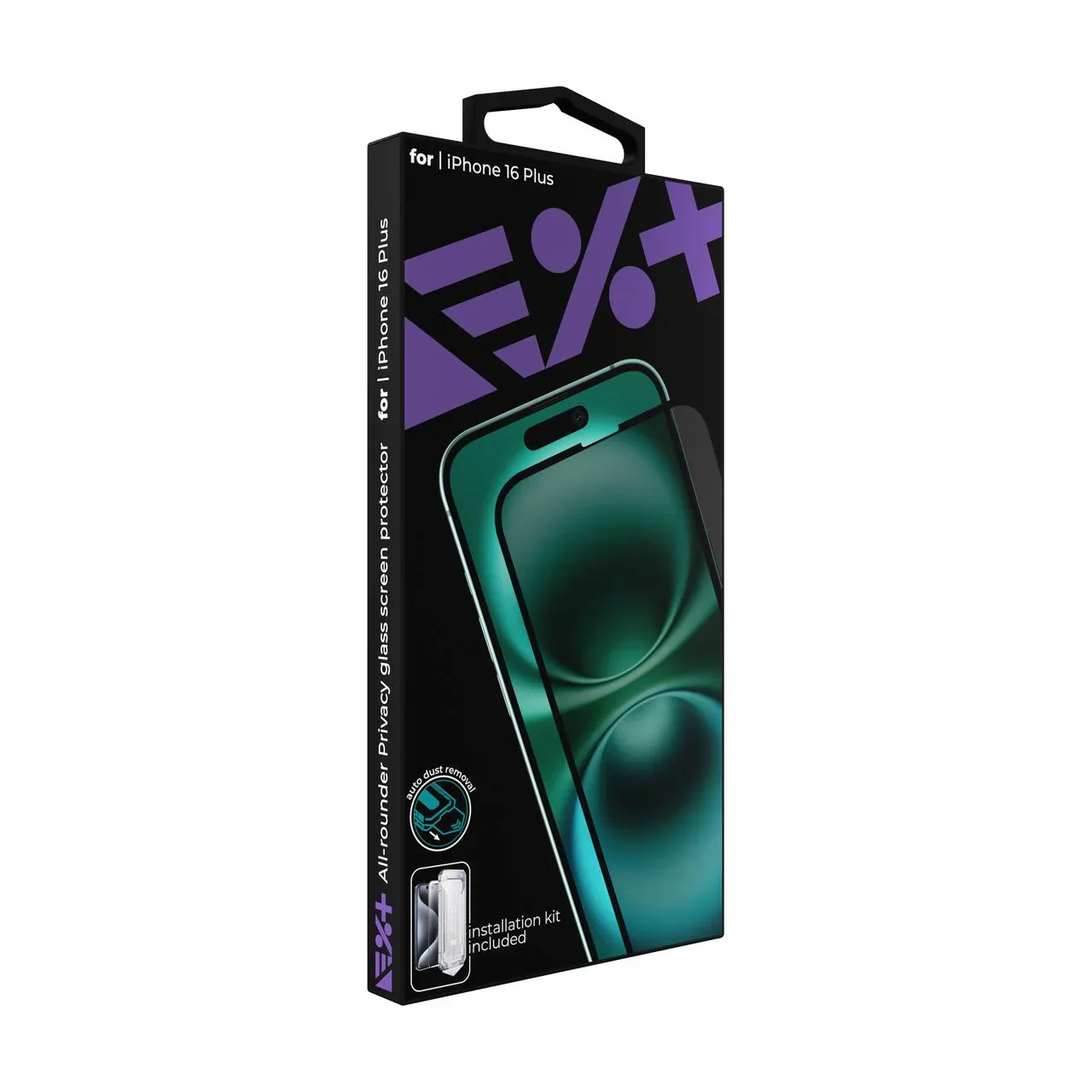 Folie de protectie din sticla privacy NOA pentru iPhone 16 Plus - Image 7