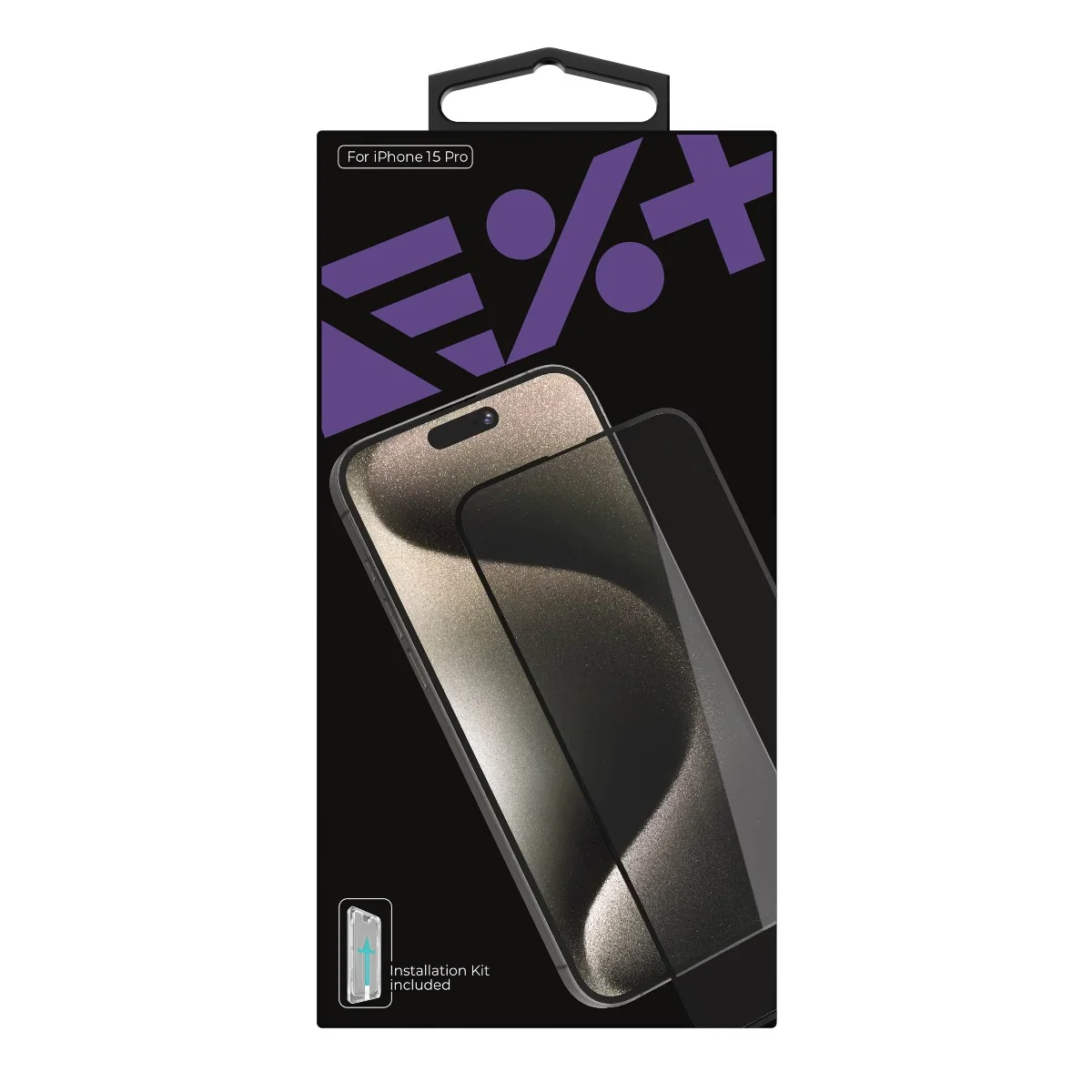 Folie de protectie din sticla privata NOA pentru iPhone 15 Pro - Image 6
