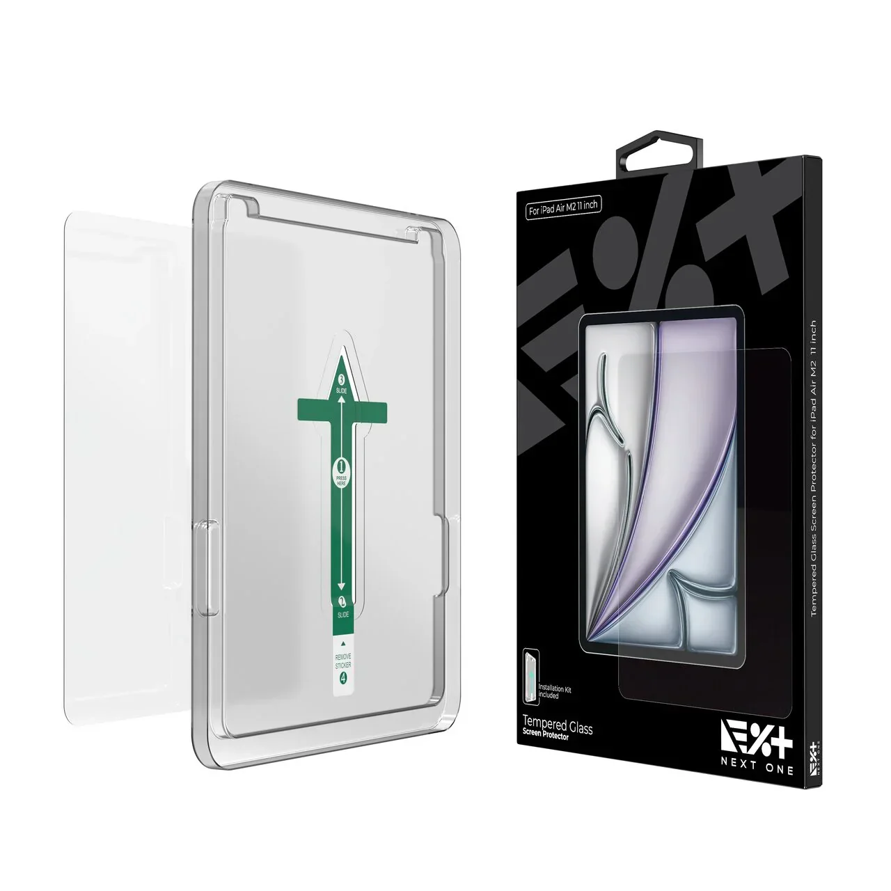 Folie de protecție din sticlă temperată NOA pentru iPad Air 11" - Image 2