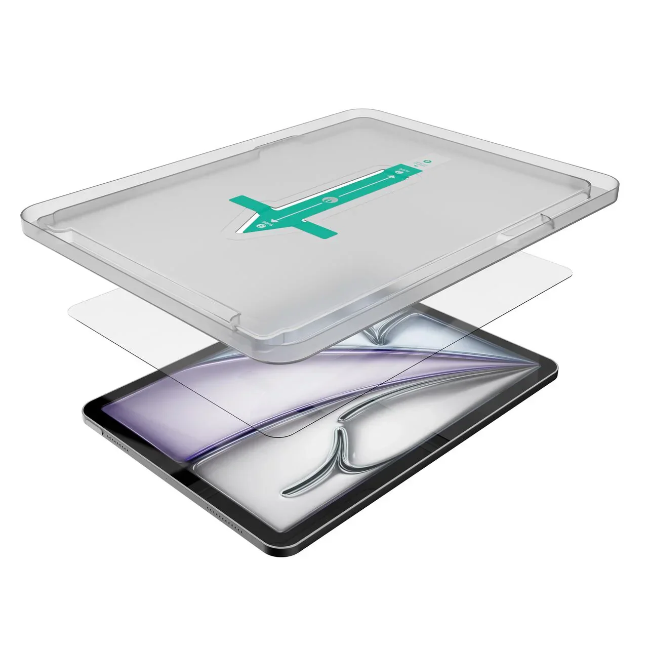 Folie de protecție din sticlă temperată NOA pentru iPad Air 11" - Image 6
