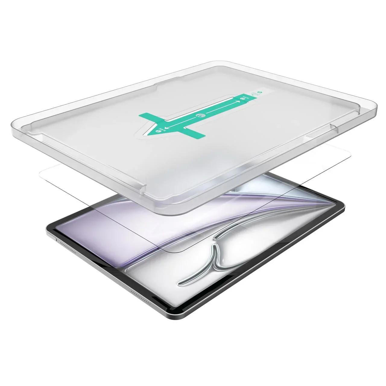 Folie de protecție din sticlă temperată NOA pentru iPad Air 13" - Image 4