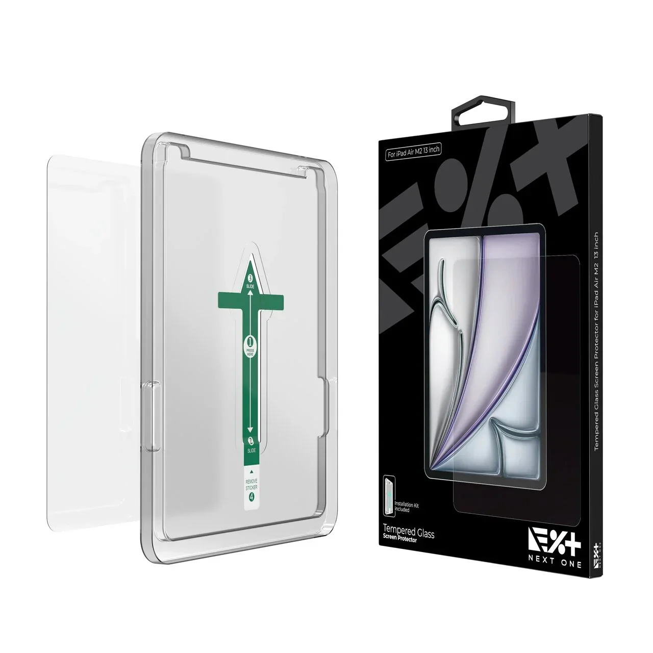 Folie de protecție din sticlă temperată NOA pentru iPad Air 13" - Image 8