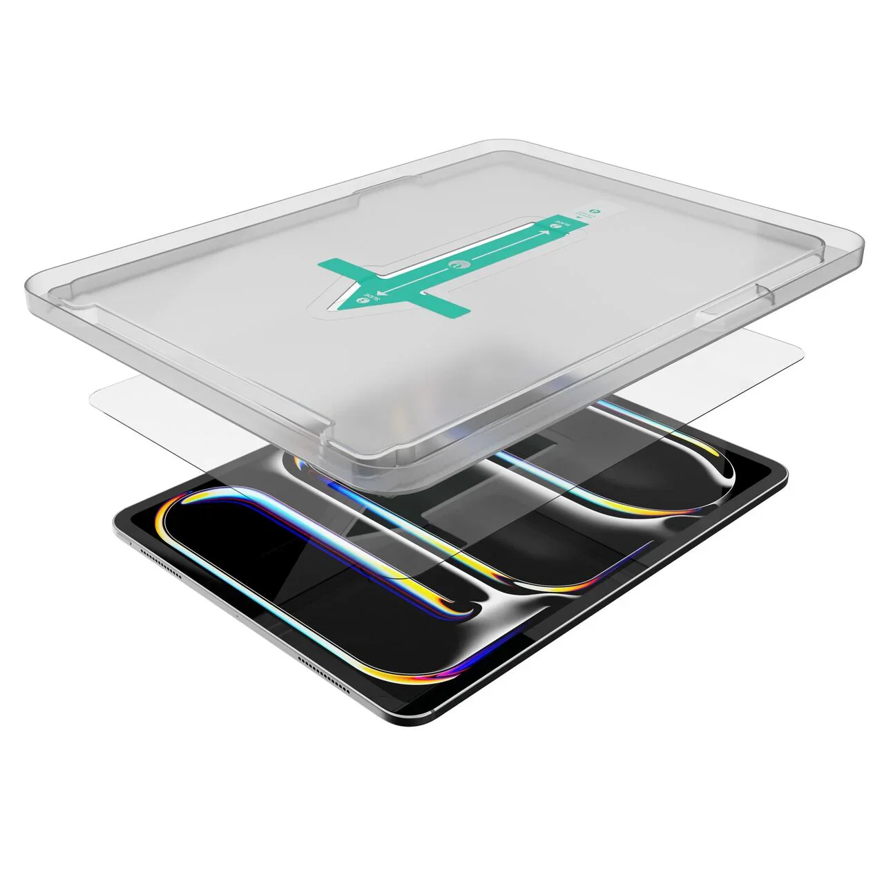 Folie de protecție din sticlă temperată NOA pentru iPad Pro 13" M4/M5 - Image 4