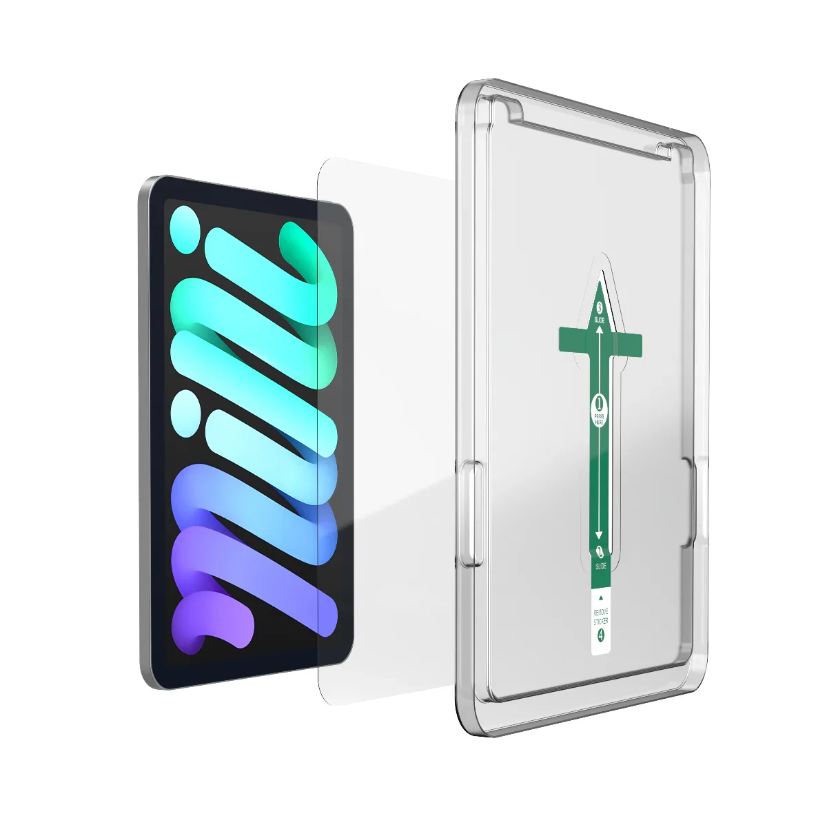 Folie de protectie NOA pentru iPad Mini, Tempered Glass - Image 2