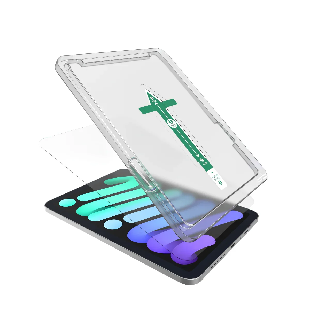 Folie de protectie NOA pentru iPad Mini, Tempered Glass - Image 5