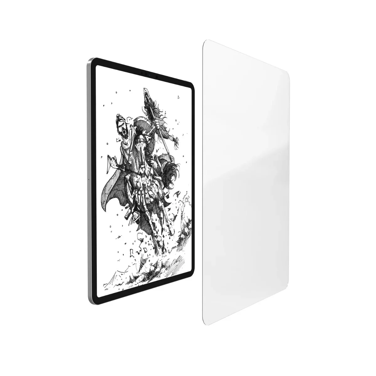 Folie de protectie NOA pentru iPad Pro 11''/iPad Air 10.9'', textura de hartie