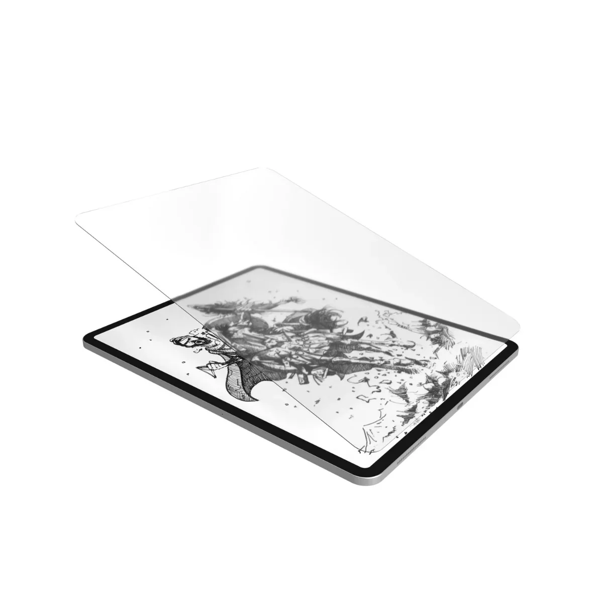Folie de protectie NOA pentru iPad Pro 11''/iPad Air 10.9'', textura de hartie - Image 4